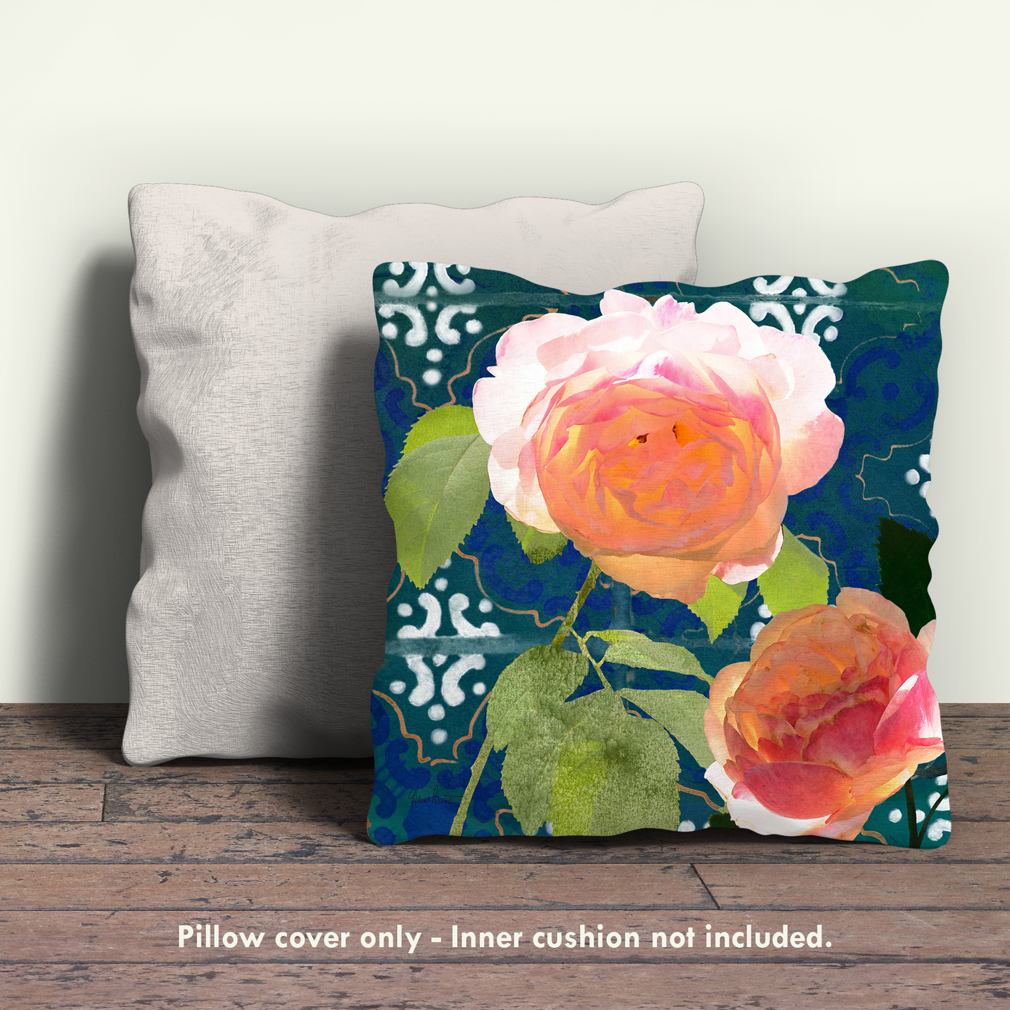 Ravello Roses 02 Pillow Cover